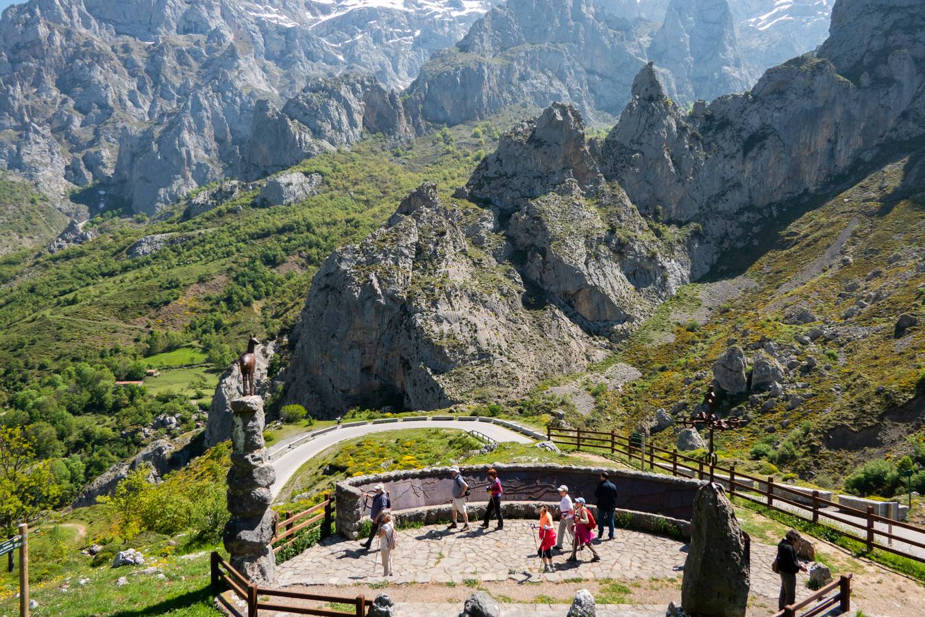 Mirador del Tombo en Cordiñanes.