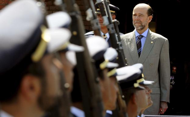 El exsecretario de Estado de Defensa Pedro Argüelles.