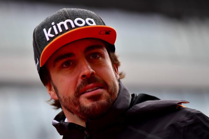 Alonso, en el GP de Rusia.