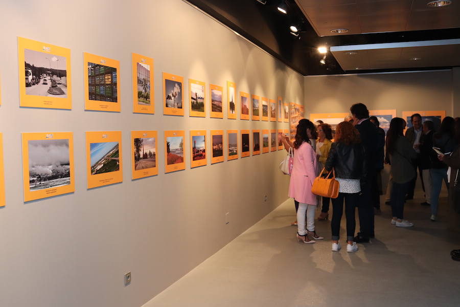 Fotos: La Asociación de Empresarios del Polígono de Villalonquéjar inaugura en CajaCírculo su exposición conmemorativa