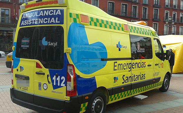 Imagen de uno de los vehículos de Ambulancias Rodrigo