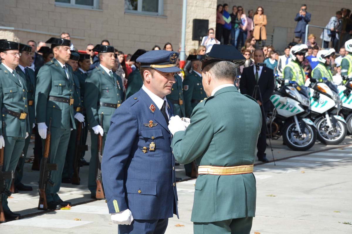La casa cuartel de la Guardia Civil en Burgos acoge los actos del día de la patrona del cuerpo.