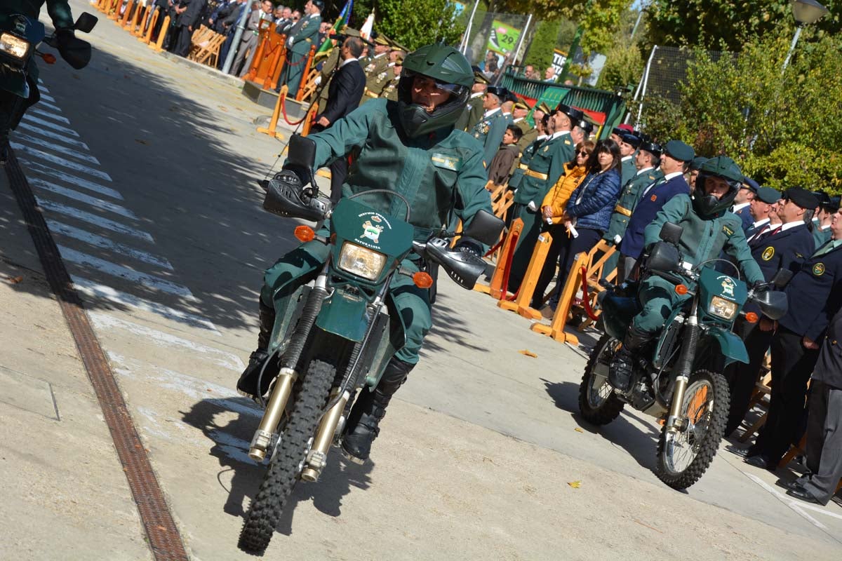 La casa cuartel de la Guardia Civil en Burgos acoge los actos del día de la patrona del cuerpo.