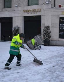 Imagen secundaria 2 - Seis meses sin ver la nieve en Burgos