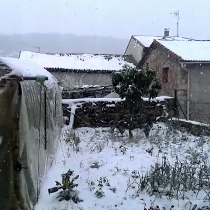 Las temperaturas continúan siendo gélidas estos días pero la alerta por nieve empieza a diluirse