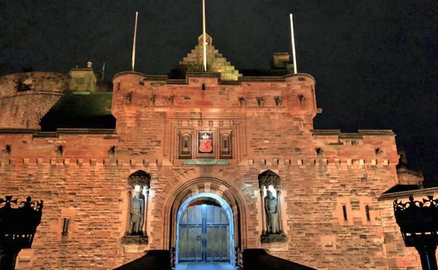 Castillo de Edimburgo. 