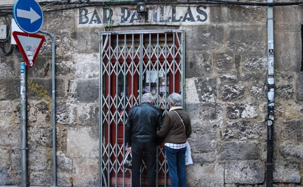 El bar permanece cerrado desde que Amando Quintano se jubiló. 