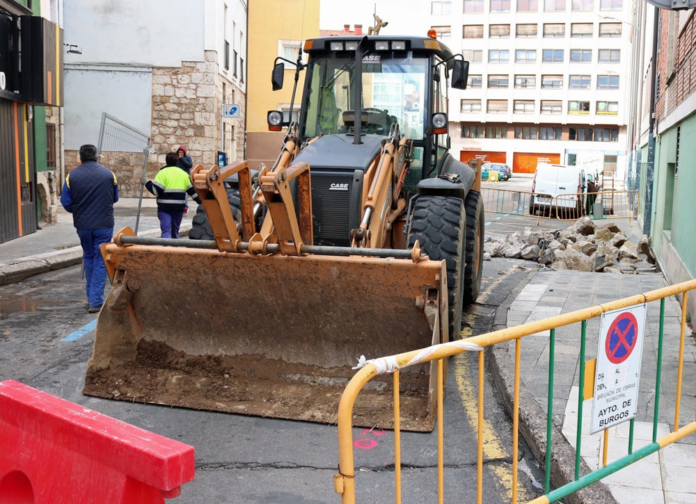 Fotos: Inicio de las obras en Hortelanos