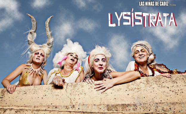 Cartel de la comedia 'Lysístrata'.