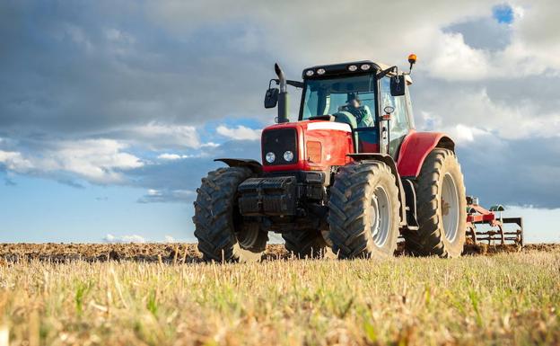 Un tractor, en una imagen de archivo. 