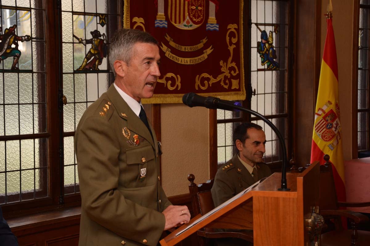 La Subdelegación de Defensa en Burgos reconoce la labor desarrollada en el último año durante un acto institucional.
