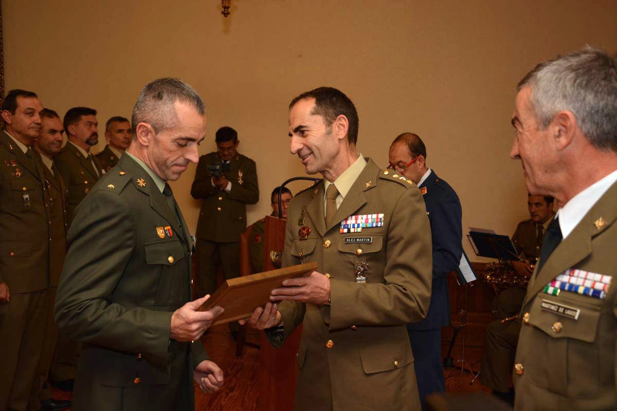 La Subdelegación de Defensa en Burgos reconoce la labor desarrollada en el último año durante un acto institucional.