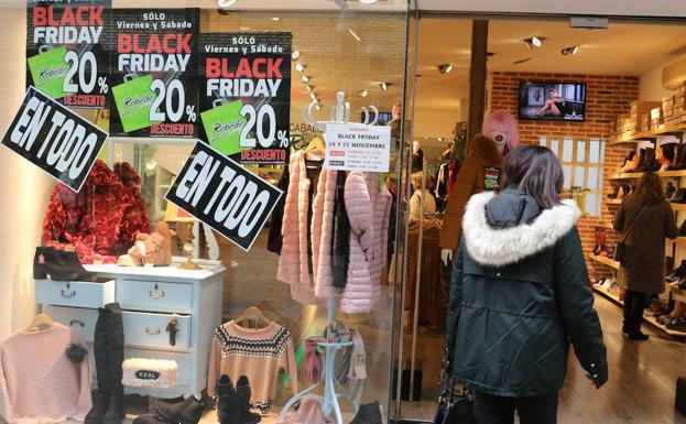 Black Friday en Valladolid en 2017. 