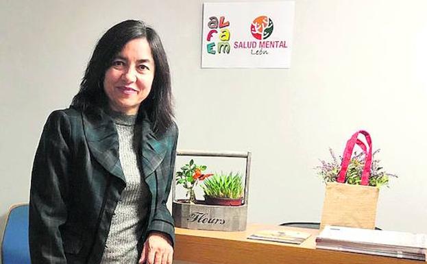 Rosa María Conde Roldán, directora gerente de Alfaem Salud Mental León.