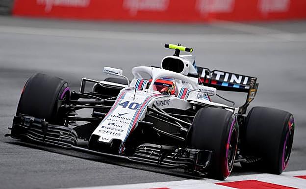 Robert Kubica, al volante del Williams. 