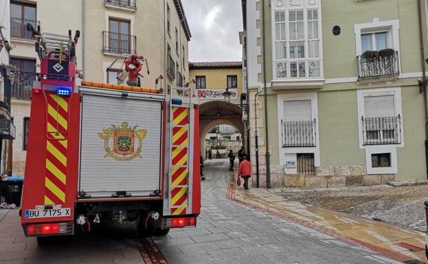 Se ha requerido la intervención de los bomberos