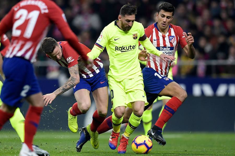 Fotos: Las mejores imágenes del Atlético-Barcelona