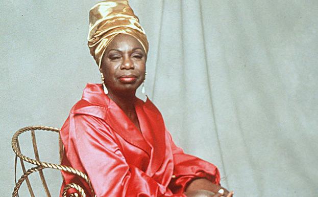 La cantante Nina Simone, en una imagen de 1993.