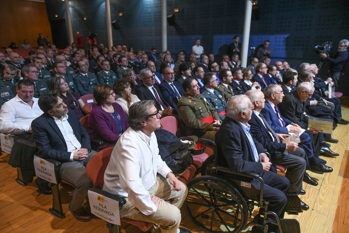 Demetrio Madrid, José Constantino Nalda, Juan José Lucas y Jesús Posada participan en el acto 'Construcción y desarrollo de la comunidad de Castilla y León en el marco de la Constitución', celebrado en las Casas del Tratado de Tordesillas 