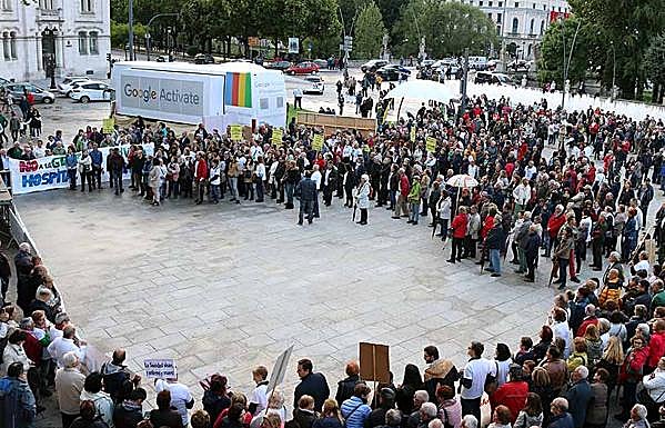 Imagen de archivo deuna movilización anterior