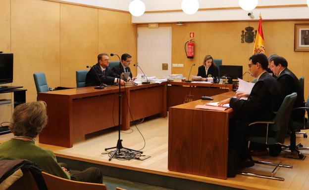 Foto de la cuarta sesión del juicio