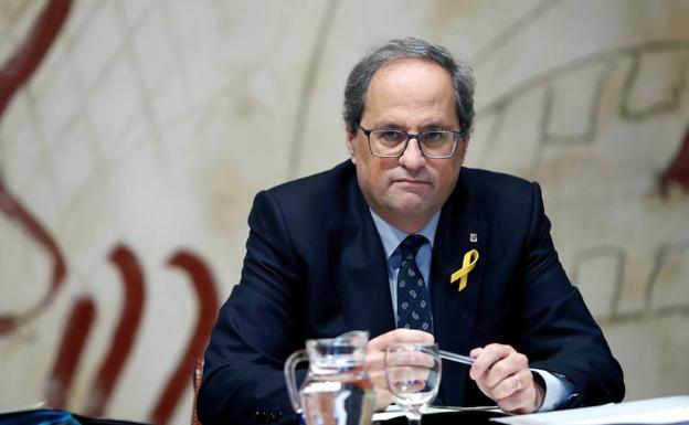 El presidente de la Generalitat, Quim Torra.