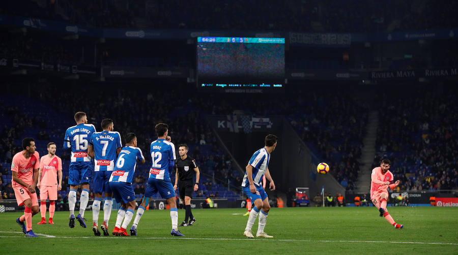 Fotos: Las mejores imágenes del Espanyol-Barcelona