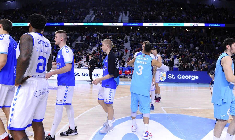 Un resumen en imágenes del partido que ha enfrentado hoy al Movistar Estudiantes y el San Pablo Burgos en el Wizink Center de Madrid.