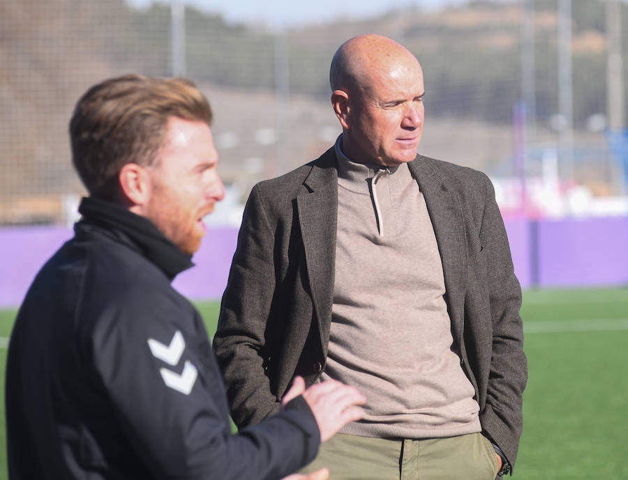 Imágenes de la derrota del Burgos CF frente al Real Valladolid B.