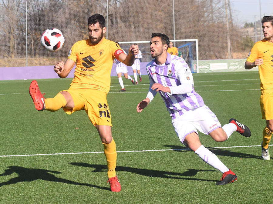 Imágenes de la derrota del Burgos CF frente al Real Valladolid B.