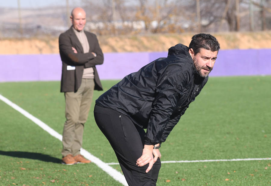 Imágenes de la derrota del Burgos CF frente al Real Valladolid B.