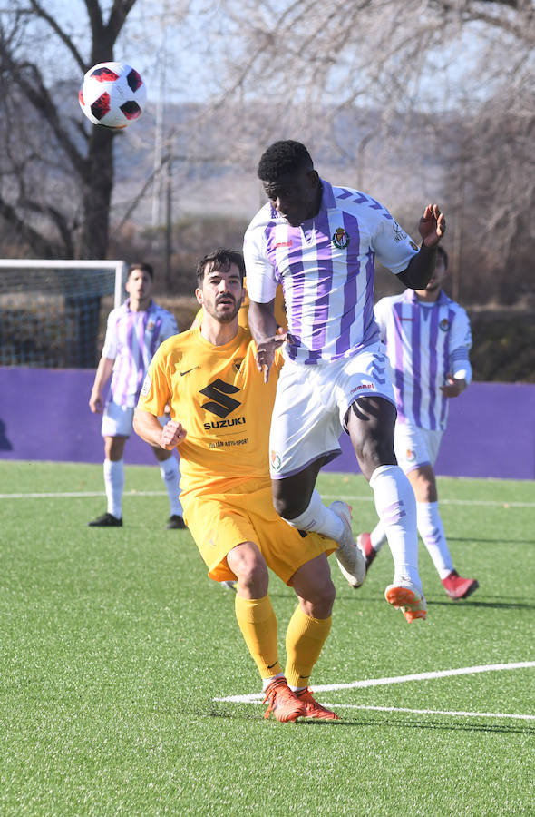 Imágenes de la derrota del Burgos CF frente al Real Valladolid B.