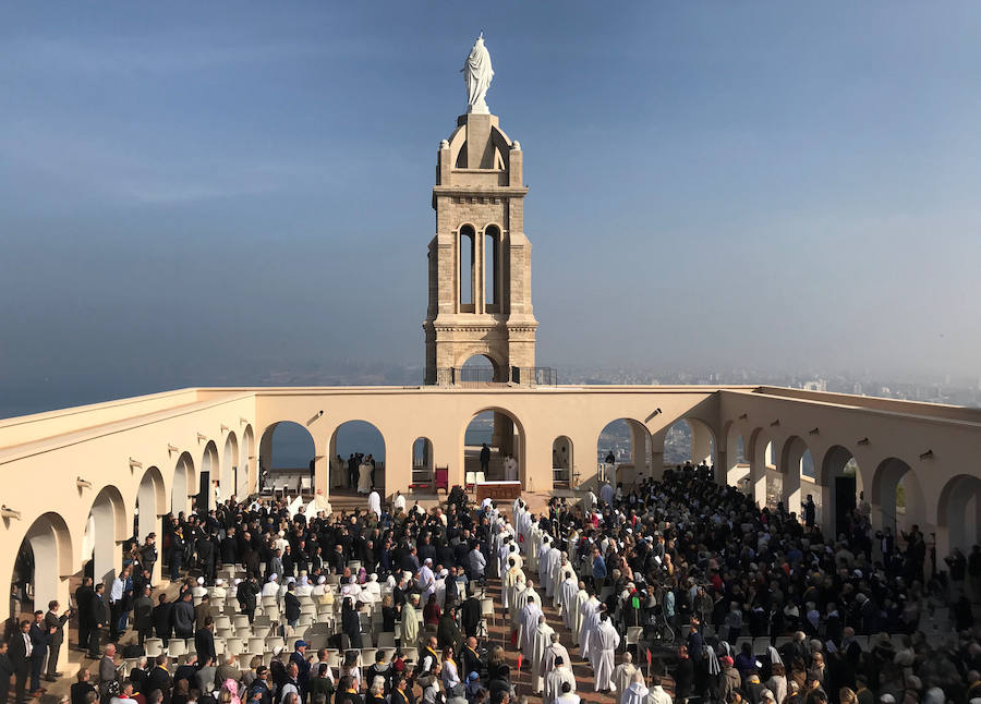 Beatificación en la iglesia de Nuestra Señora de la Santa Cruz en la ciudad argelina de Orán. 