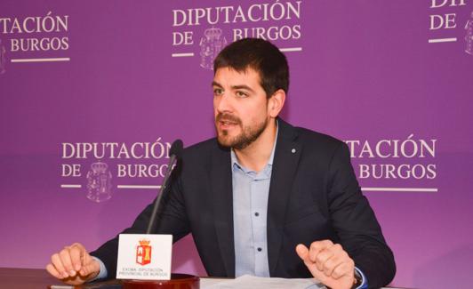 David Jurado, portavoz socialista en la Diputación. 