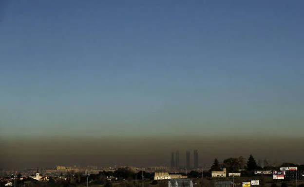 Contaminación en Madrid. 