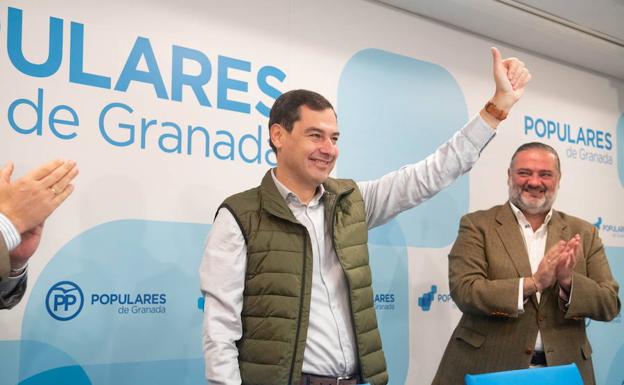 Juan Manuel Moreno, líder del PP andaluz.