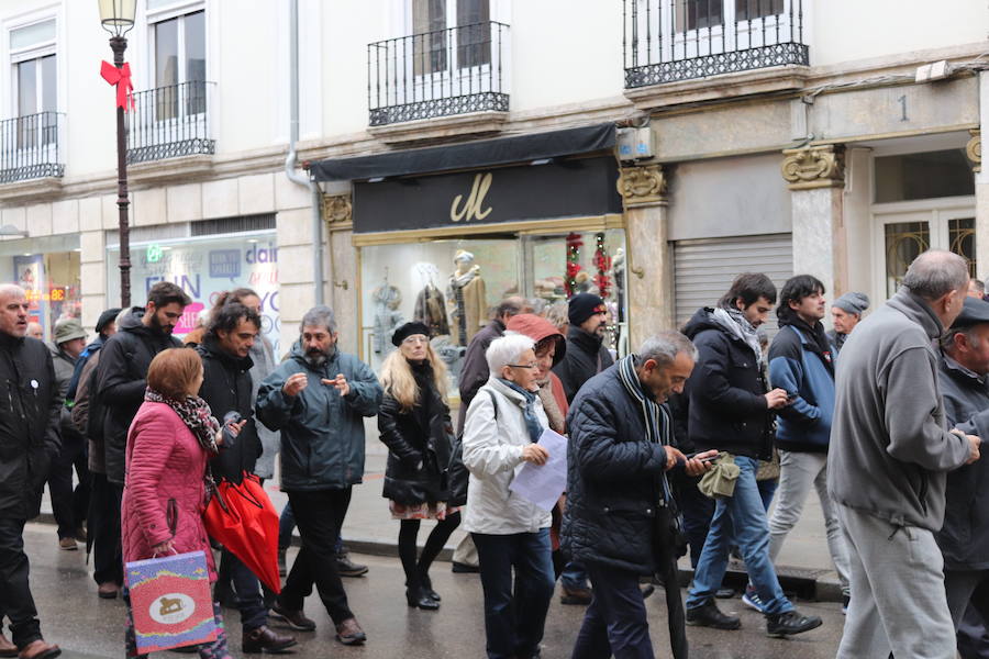 Fotos: Manifestación por unas pensiones dignas de la Coordinadora Estatal en Defensa del Sistema Público de Pensiones en Burgos