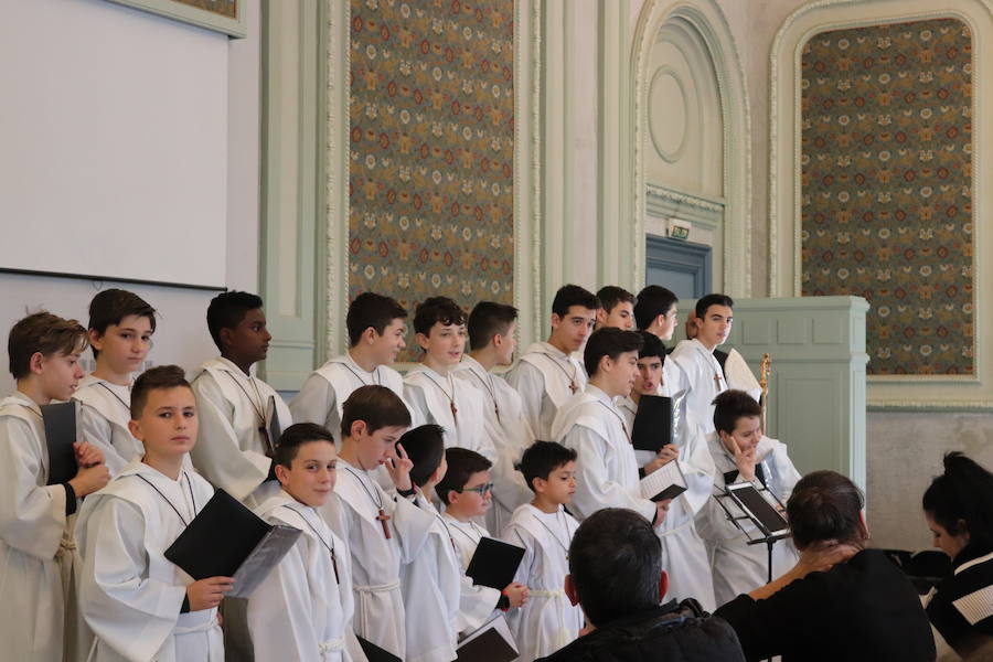 La Escolanía de Puri Cantores de la Catedral de Burgos ha elegido al niño que será el encargado de protagonizar el Obispillo 2018 el próximo 28 de diciembre. El elegido ha sido Ángel Rodrigo del Olmo