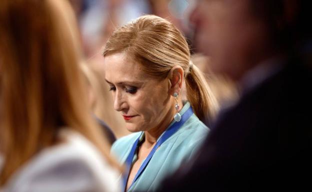 La expresidenta de la Comunidad de Madrid, Cristina Cifuentes.