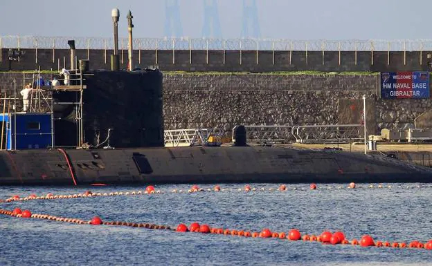 El submarino de propulsión nuclear de la Armada británica 'HMS Talent'. 