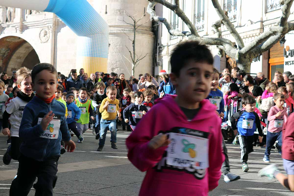 Cientos de niños han participado en la última mañana del año en la XXIX San Silvestre Cidiana