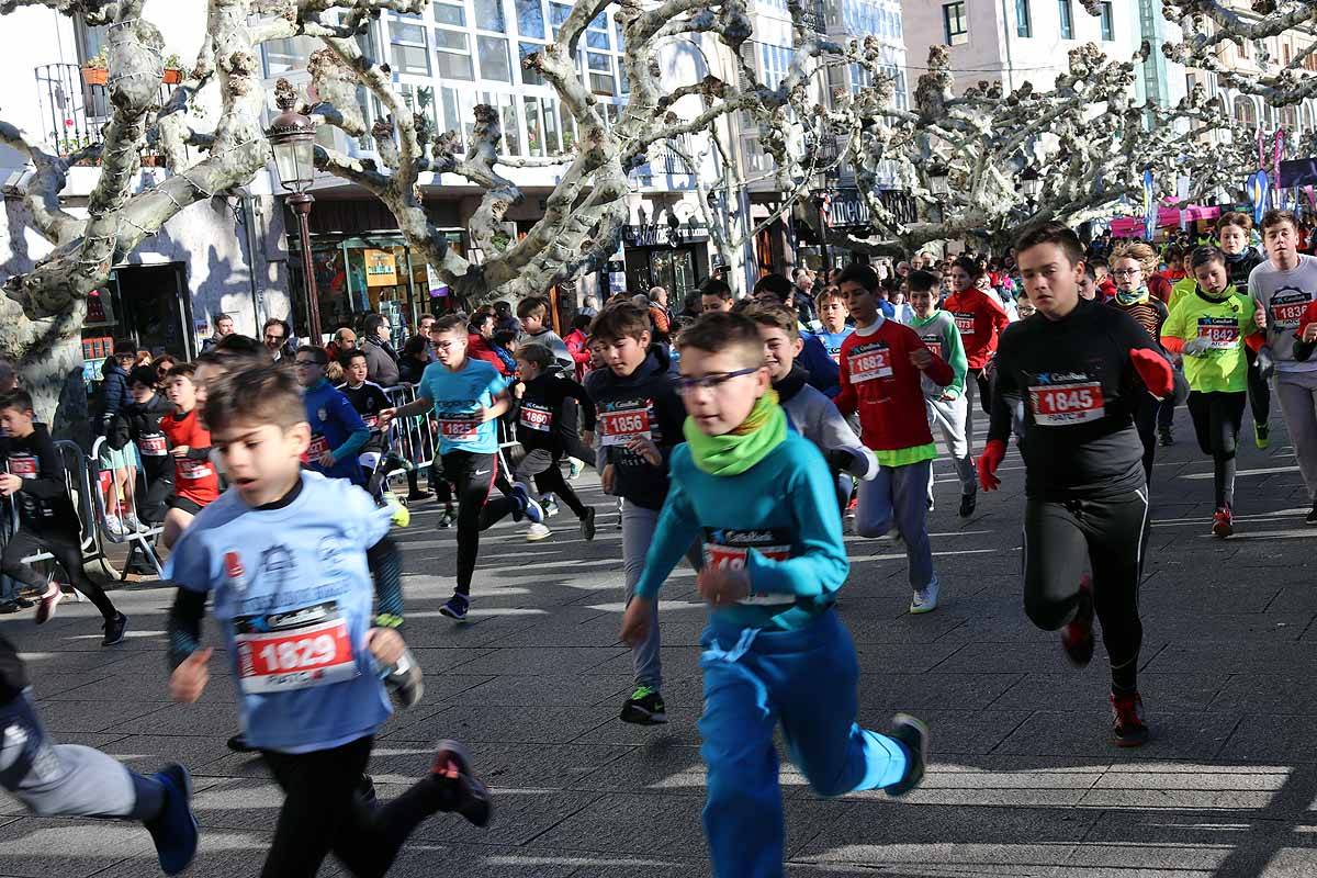 Cientos de niños han participado en la última mañana del año en la XXIX San Silvestre Cidiana