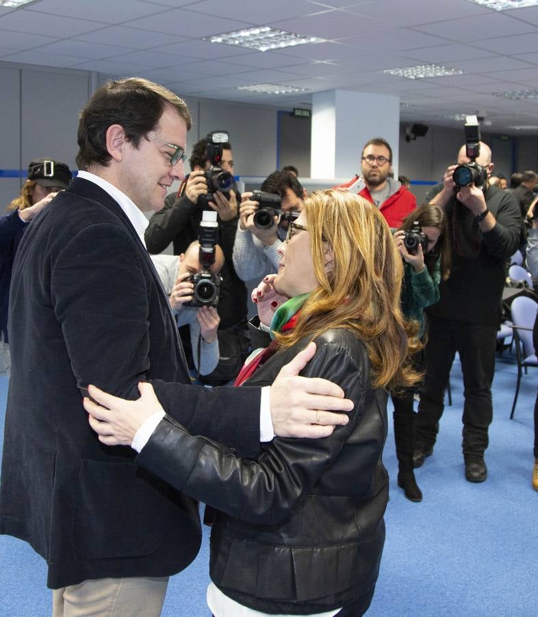 El presidente del PP de Castilla y León, Alfonso Fernández Mañueco, ha afirmado hoy que apuesta «claramente por que gobierne la lista más votada»