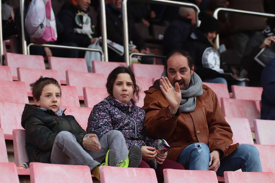 Los burgalesistas han disfrutado de la victoria de su equipo por dos goles a cero frente a la Ponferradina.