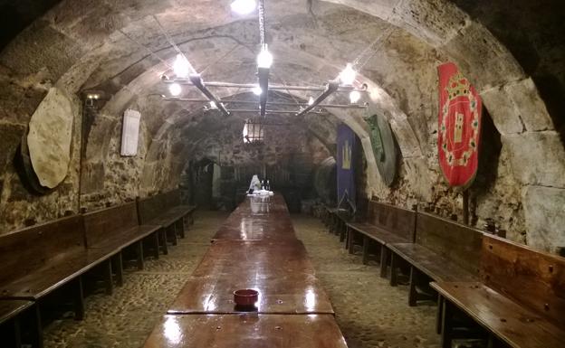 Bodega subterránea de Aranda de Duero. 