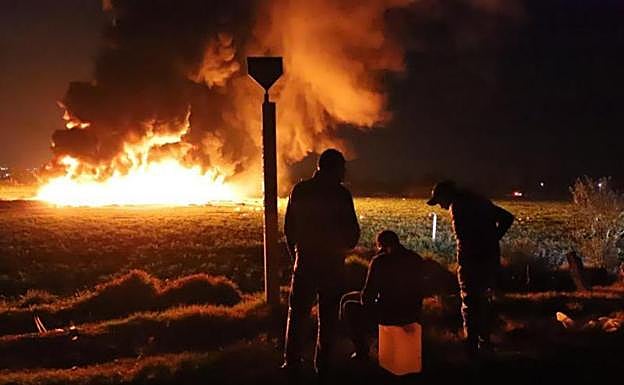 Imagen del lugar del suceso. 