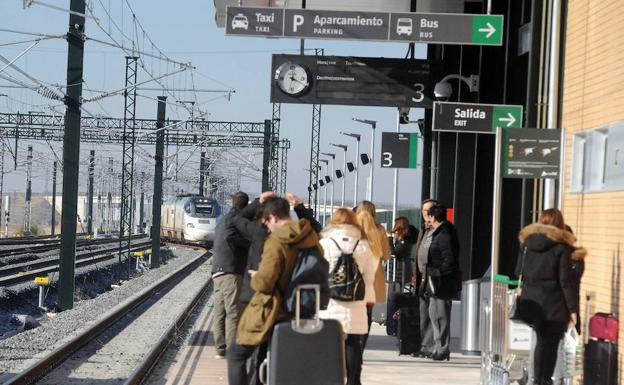 Estación del Ave en Medina del Campo (Valladolid)