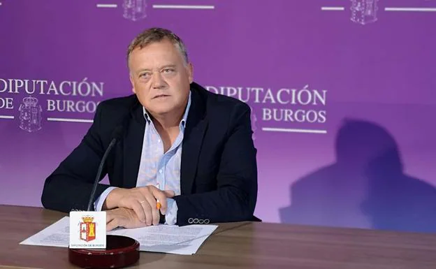 Lorenzo Riodríguez, portavoz de Ciudadanos en la Diputación de Burgos. 