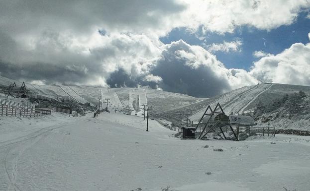 La Nieve de Madrid' recibió su primera nevada en el mes de octubre