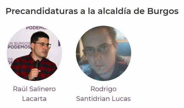 Burgos cuenta con dos precandidatos a la Alcaldía de la capital